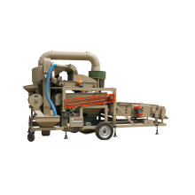 a Good Maosheng Brand 5xfz Mobile Grain Seed Cleaner Used for Coffee Bean/Red Soybean/Sunflower Seed